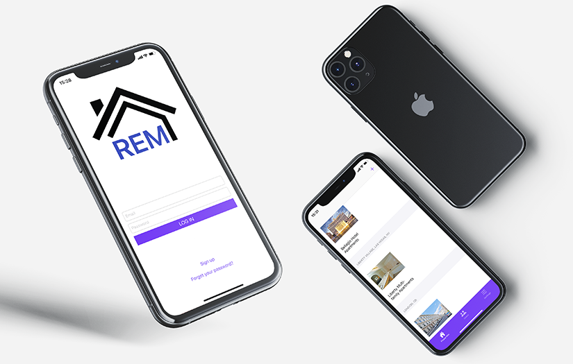 REM App - Native iOS/Android Real Estate Management screenshot 1